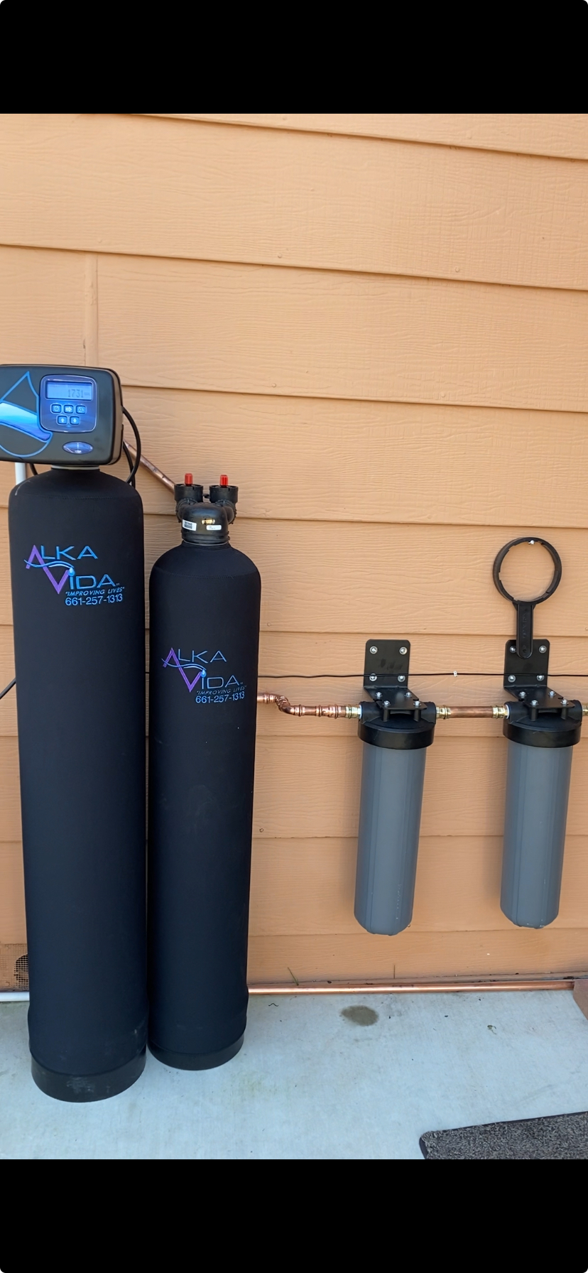Installed home filtration system