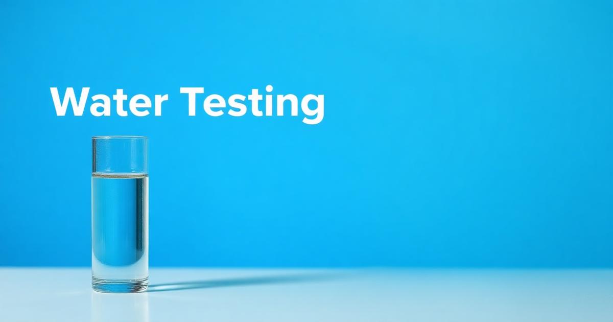 Prueba de agua profesional